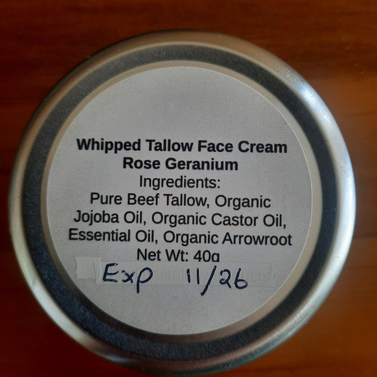 Whipped Tallow Face Cream