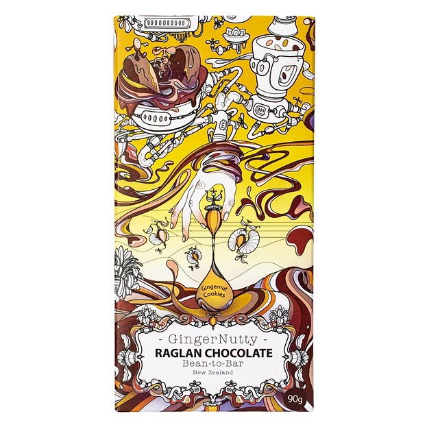 Chocolate bar Ginger Nutty (Organic) 90g