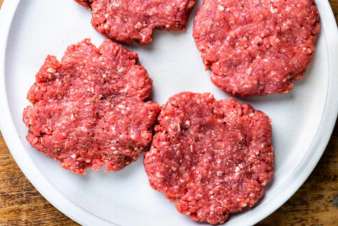 Smash beef patties - 4 pack (Organic)