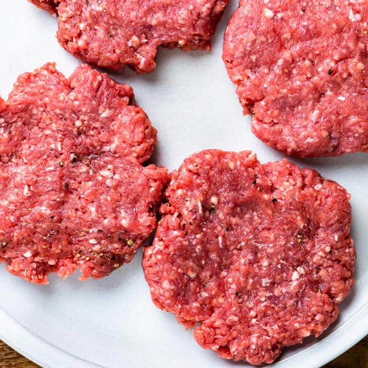 Smash beef patties - 4 pack (Organic)
