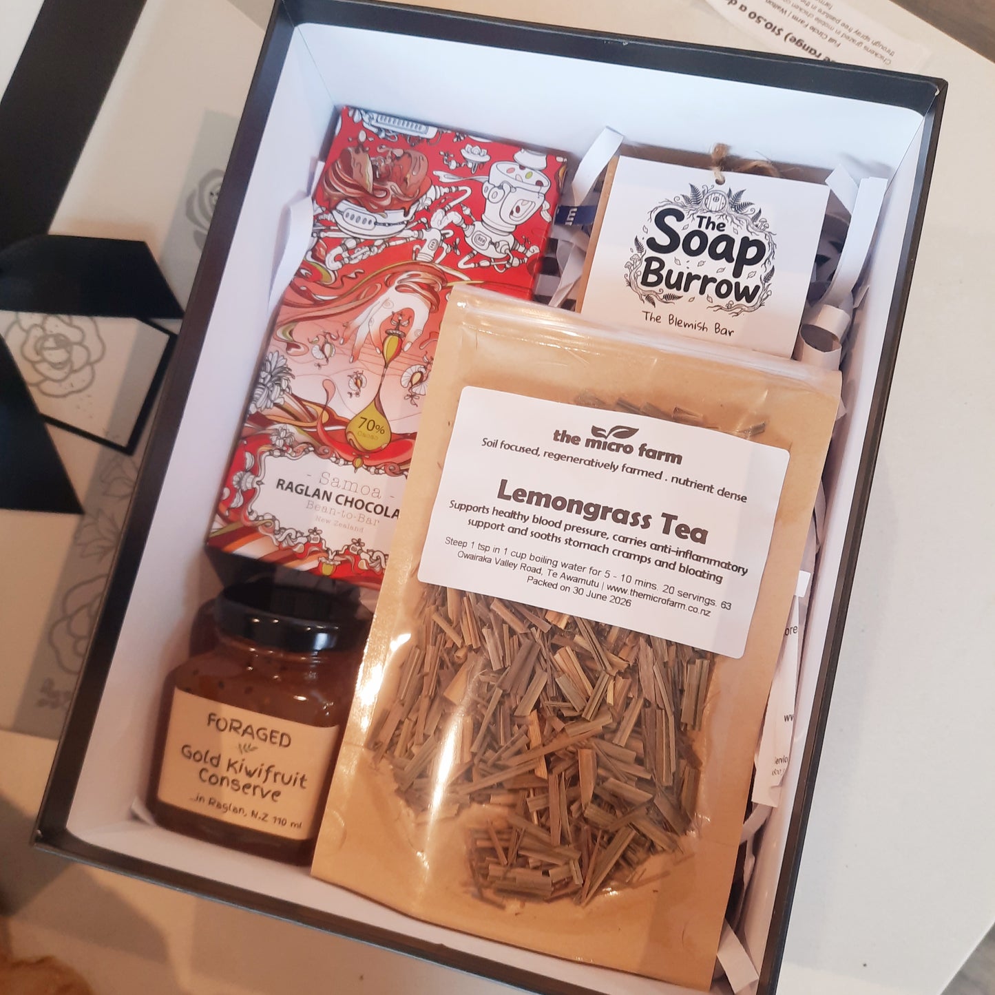 Gift Boxes - Organic, Waikato local & sustainable