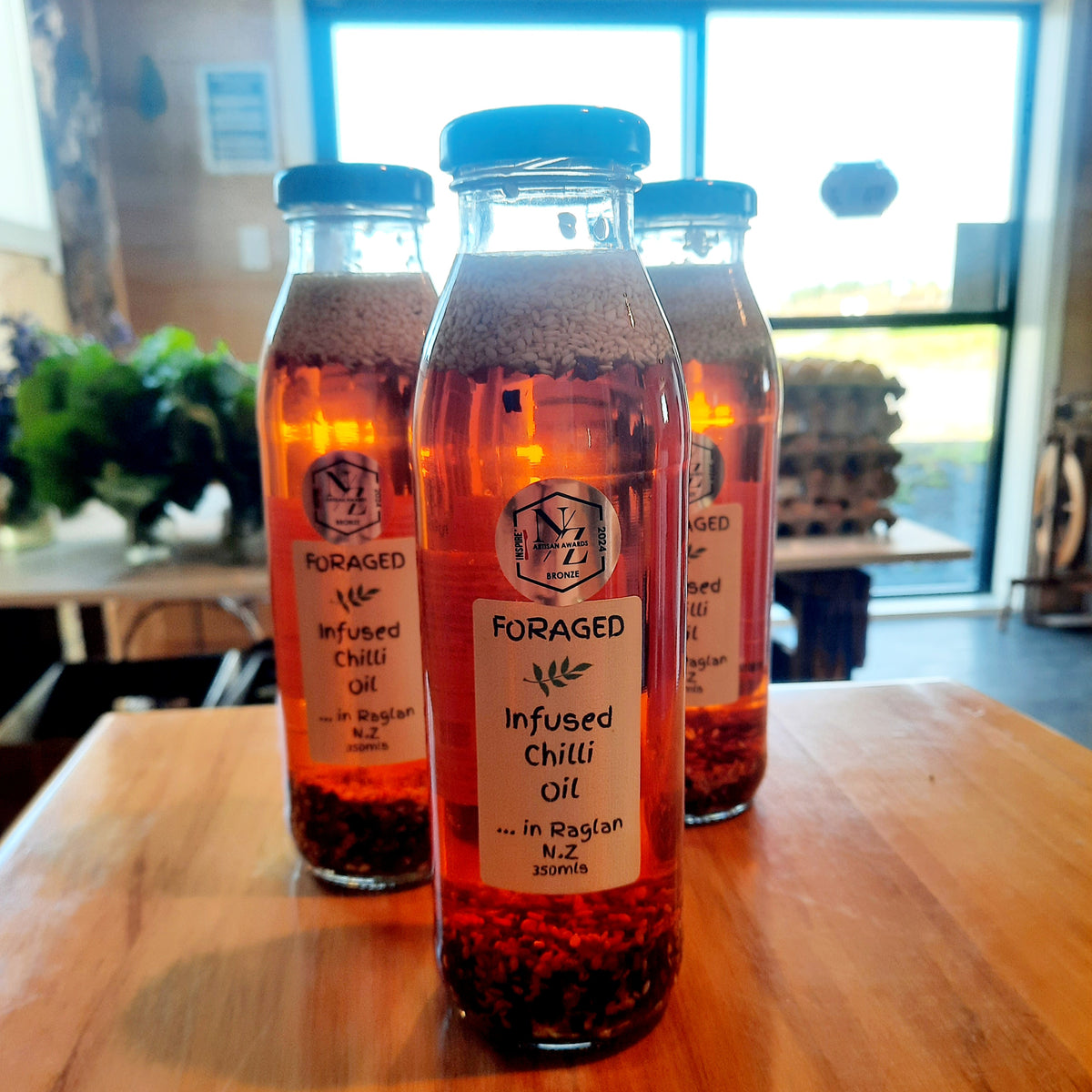 Infused Chilli Oil 350ml (Spray free)