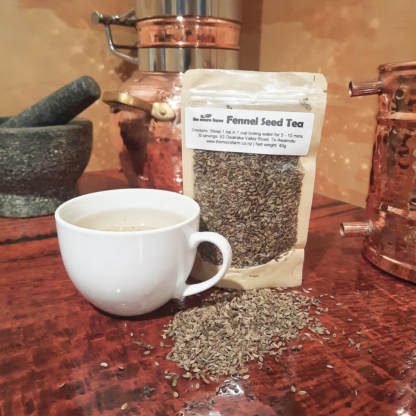 Fennel Seed Tea - Waikato grown & spray free